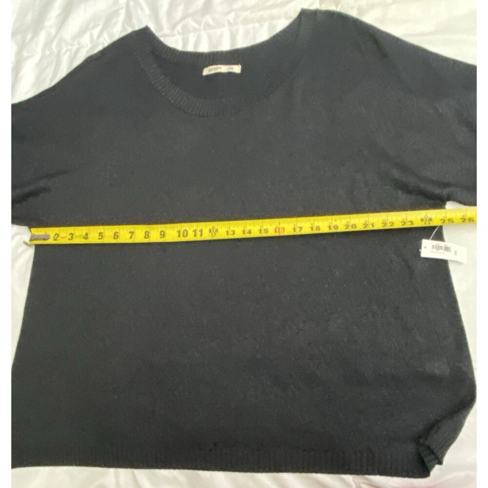 Old Navy Womans Black Glitter Size XXL Dolman Short Sleeve Top NWT Festival - Picture 3 of 10